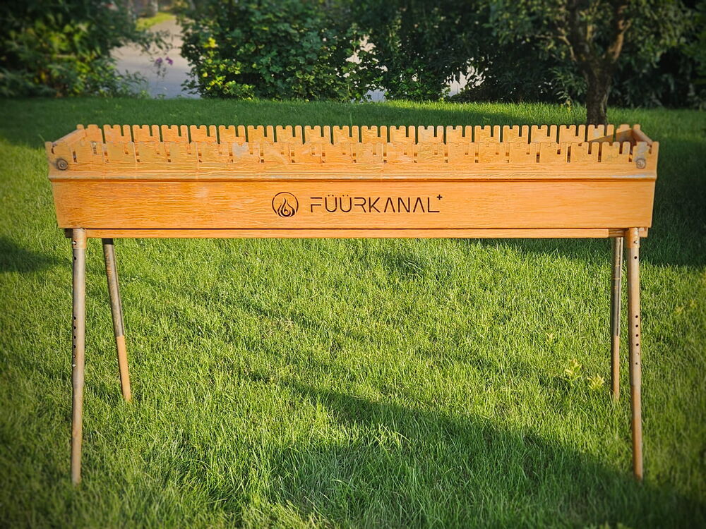 Füürkanal 1500 | perfekt grillieren mit unserem Spiessligrill & Grillkanal