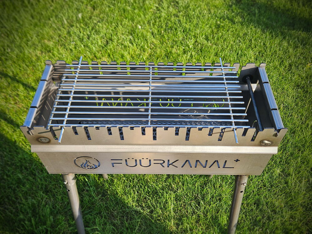Füürkanal 600 | perfekt grillieren mit unserem Spiessligrill & Grillkanal inkl. Grillrost