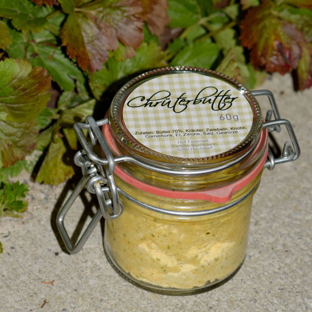 Kräuterbutter – Füürkanal, perfekt grillieren mit unserem Spiessligrill & Grillkanal